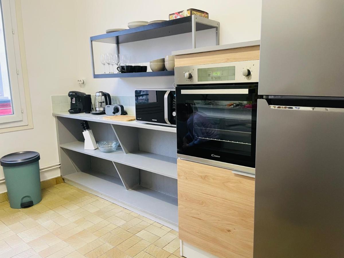 שרבורג Charmant Appartement De Coeur De Ville - 2 Chambres Lits Queen Size - Netflix - Wifi מראה חיצוני תמונה