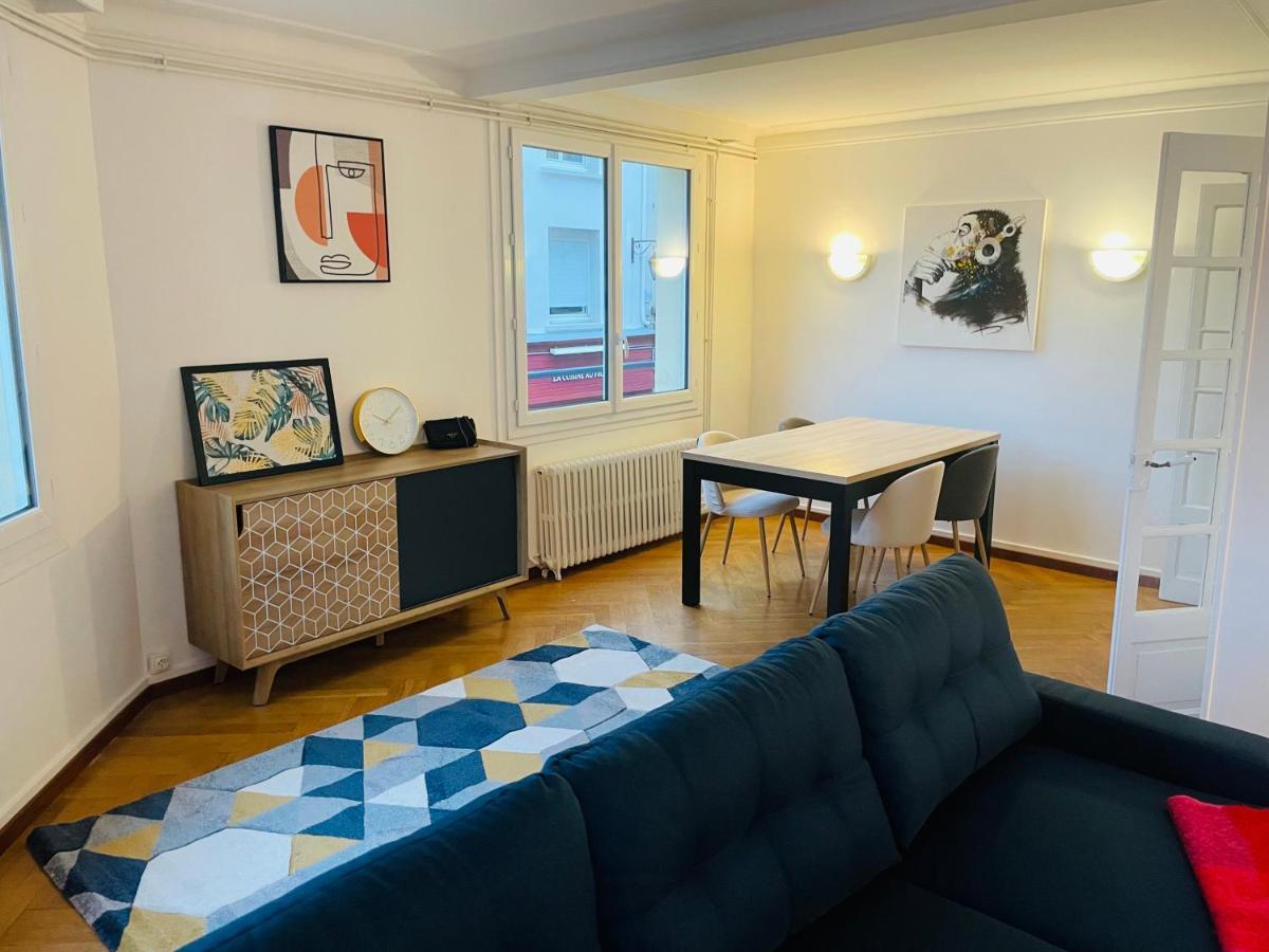 שרבורג Charmant Appartement De Coeur De Ville - 2 Chambres Lits Queen Size - Netflix - Wifi מראה חיצוני תמונה